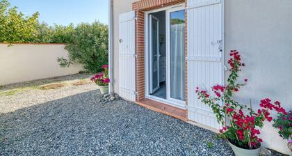 Studio 'Gßte Le Colibri' avec Terrasse Privée, Jardin Privé et Wi-Fi