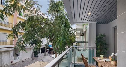 Apartment 'Eanes 22 Beach House' mit Balkon, WLAN und Klimaanlage