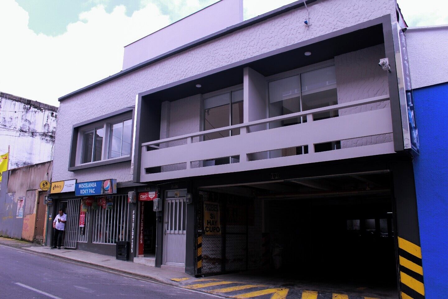 Façade de l’hébergement