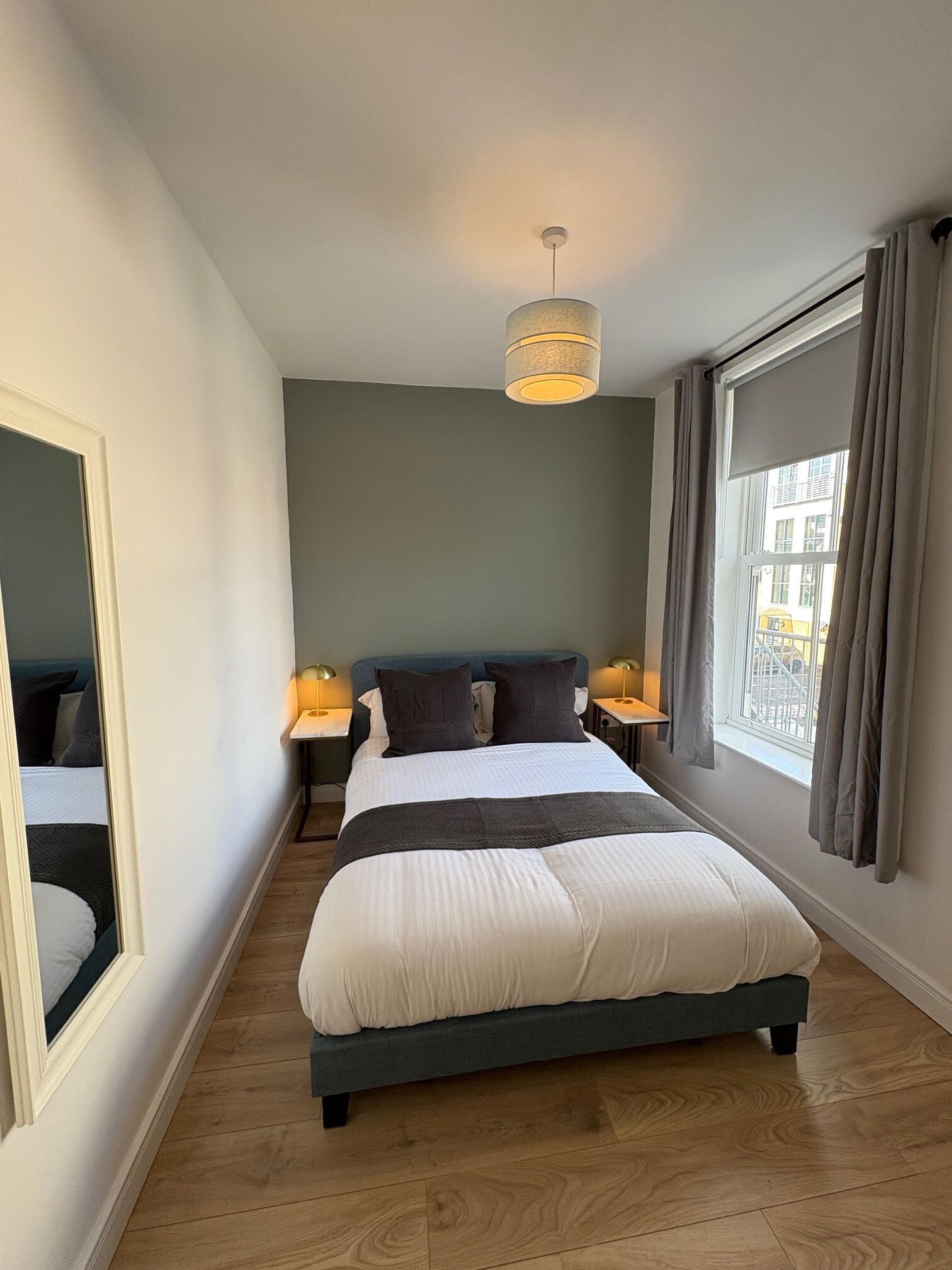 Comfort Apartment, City View | Laptop workspace, blackout drapes, soundproofing, iron/ironing board