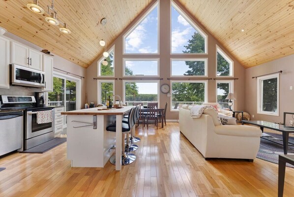 TV, video games, table tennis - Gorgeous Round Lake 4 Season Waterfront Lake House (Killaloe)