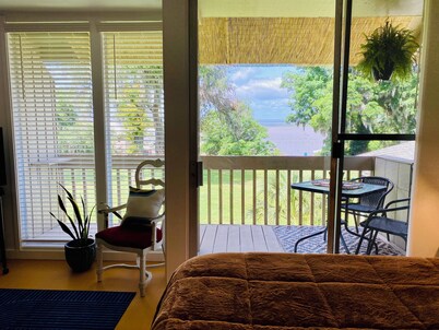 Color Me Crazy Eclectic Studio with Bay Views!