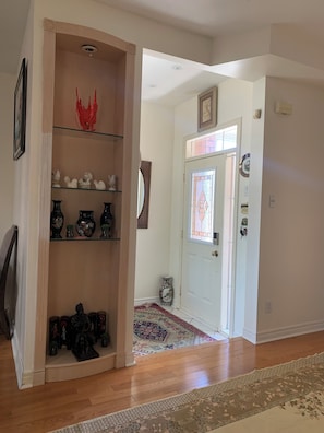 Interior entrance