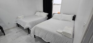 3 bedrooms, iron/ironing board, WiFi, bed sheets