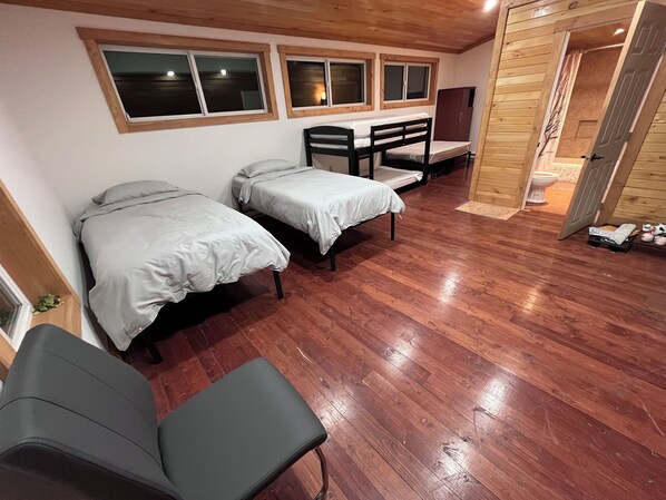 6 chambres, Wi-Fi, literie fournie