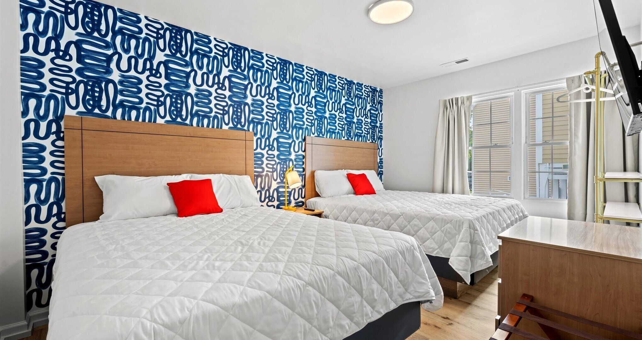 Leilighet, 2 soverom, ikke-røyk, kjæledyr tillatt | Strykejern/-brett og wi-fi (inkludert)