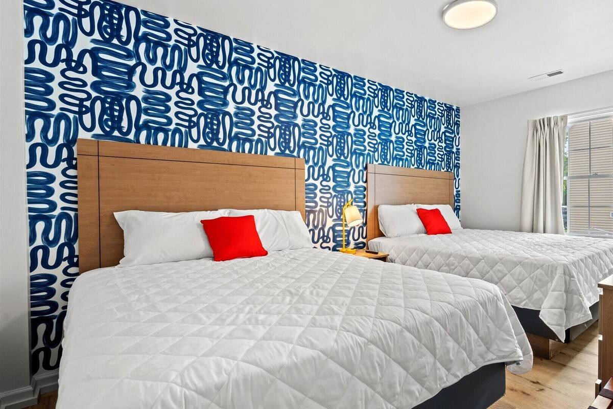 อพาร์ทเมนท์, 2 ห้องนอน, ปลอดบุหรี่, นำสัตว์เลี้ยงเข้าได้ | เตารีด/โต๊ะรีดผ้า, Wi-Fi ฟรี