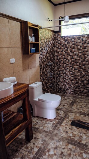 Toallas, jabón, papel de baño 