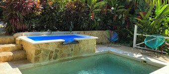 Colibri beautiful house in the middle of an exotic garden