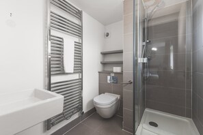 Shower, hair dryer