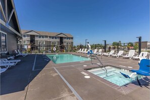 Seasonal outdoor pool