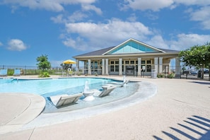 Seasonal outdoor pool