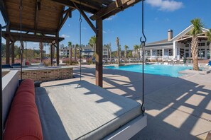 Seasonal outdoor pool