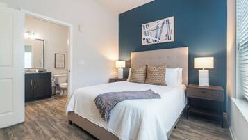 Appartement, 1 slaapkamer | Individueel gedecoreerd, individueel gemeubileerd