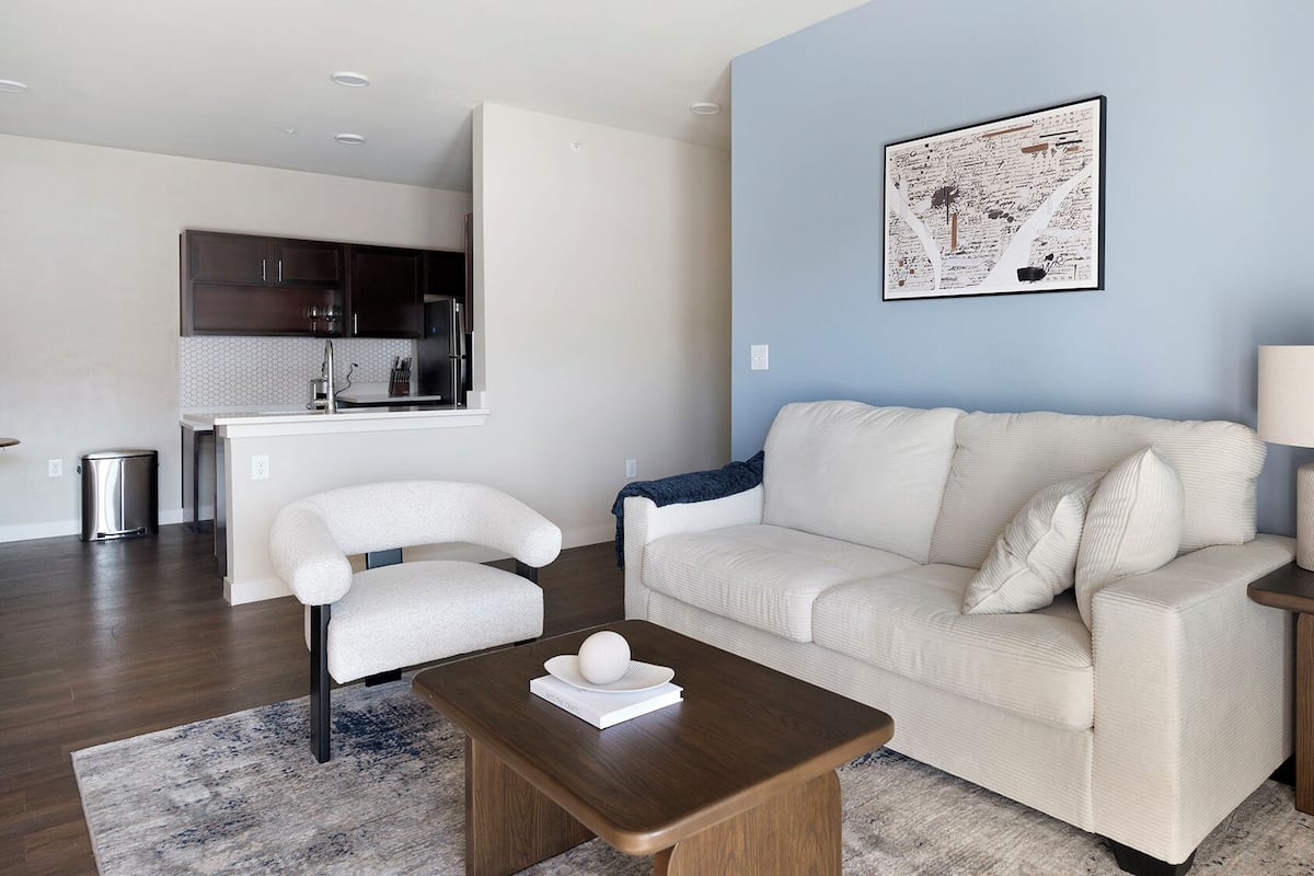 Appartement, 1 chambre | Coin séjour