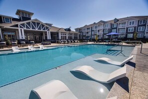 Seasonal outdoor pool