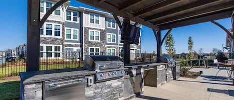 Aire de pique-nique/barbecue