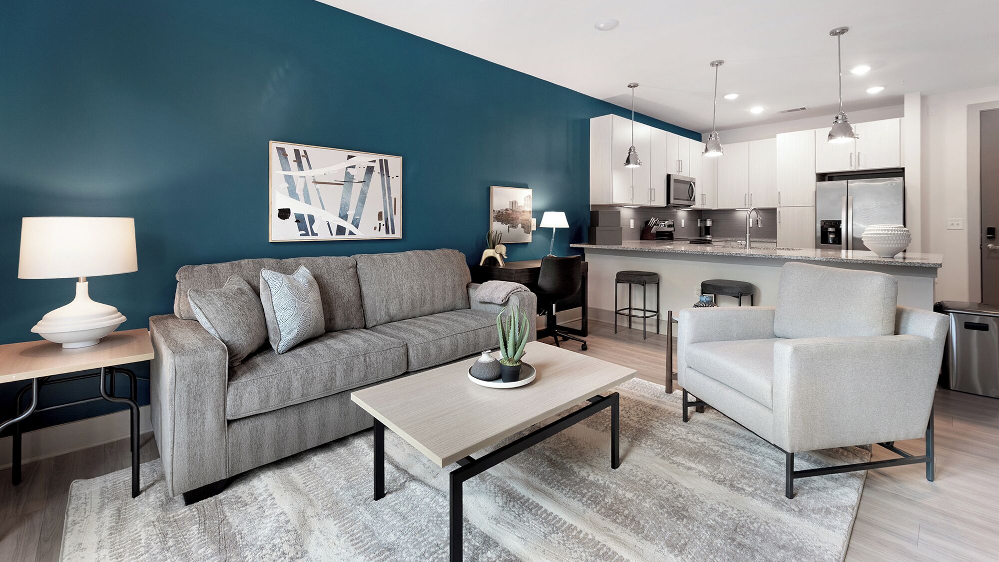 Apartment, 1 Bedroom | Living area