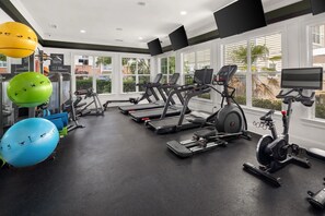 Fitness facility - Landing Apartments - Indian Trail (Indian Trail)