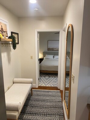 Economy Apartment, Courtyard View | Iron/ironing board, free WiFi - Central Lake Placid Hideaway (Lake Placid)