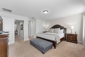 6 bedrooms, iron/ironing board, travel crib, WiFi