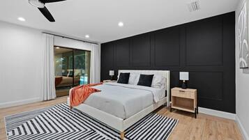 4 多间卧室、办公桌、熨斗/熨衣板、免费 WiFi