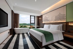 Zimmer, 1 King-Bett, Nichtraucher, Flussblick