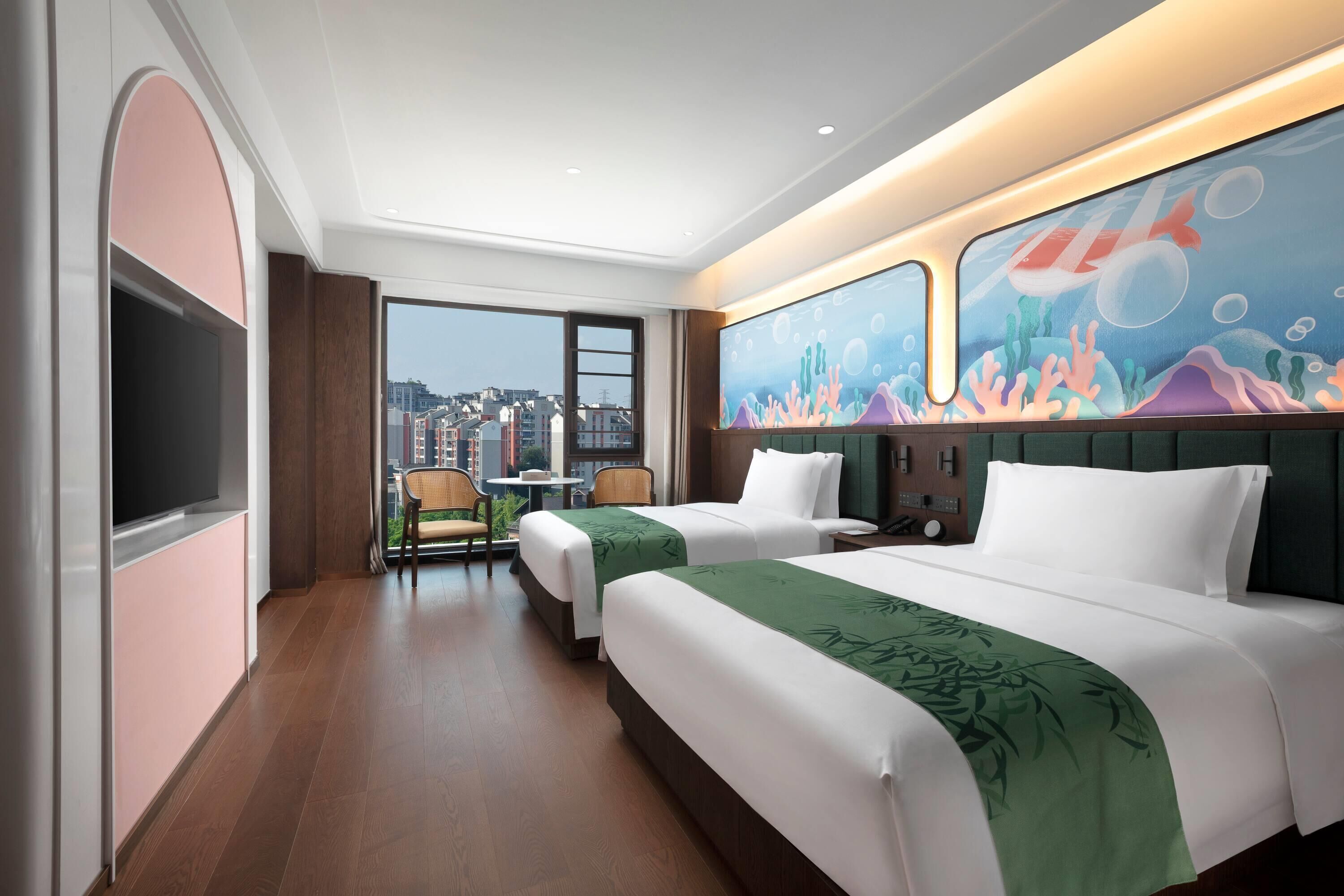 ห้องเอ็กเซกคิวทีฟ, เตียงใหญ่ 2 เตียง, ปลอดบุหรี่