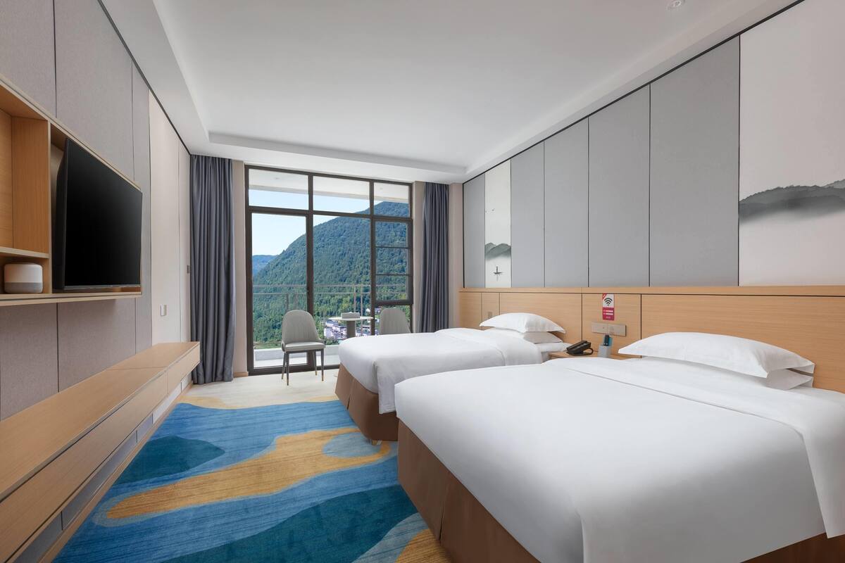 Deluxe Room, 2 Double Beds, Non Smoking