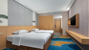 Habitación Deluxe, 2 camas matrimoniales, para no fumadores