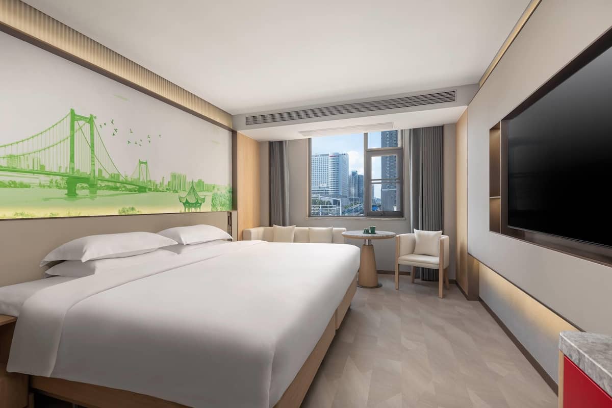 Quarto empresarial, 1 cama King, para não fumantes
