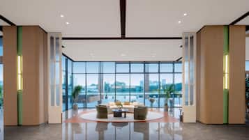 Zona de estar del vestíbulo