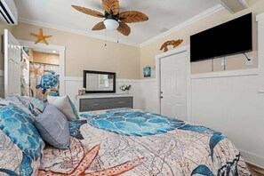 4 bedrooms, iron/ironing board, travel cot, free WiFi