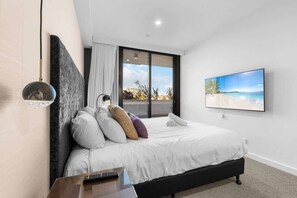 2 bedrooms, iron/ironing board, travel crib, WiFi