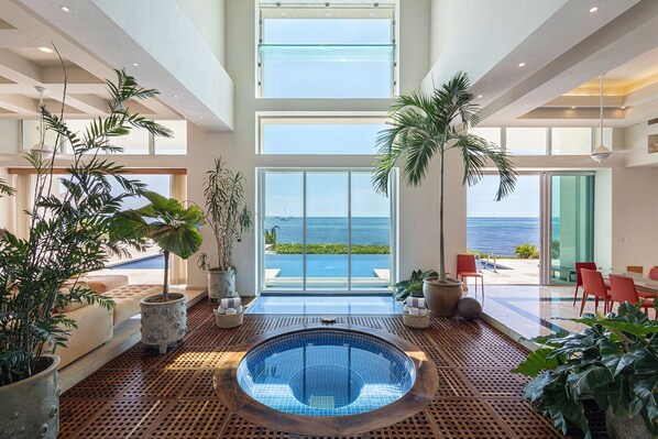 Alberca al aire libre 