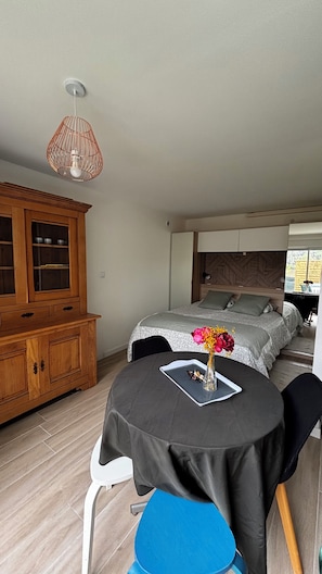 1 bedroom, iron/ironing board, free WiFi, bed sheets - Fully equipped studio with terrace and parking - quiet, comfortable, convenient location (Cagnes-sur-Mer)