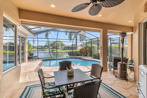 Pool - Lakefront Retreat in Prestigious Master Reserve at Lely Resort (Naples)