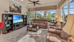 Living area - Lakefront Retreat in Prestigious Master Reserve at Lely Resort (Naples)