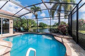 Pool - Lakefront Retreat in Prestigious Master Reserve at Lely Resort (Naples)