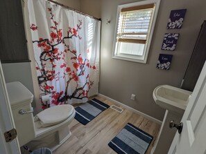 Towels, soap, toilet paper