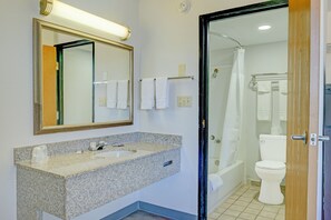 Free toiletries, towels