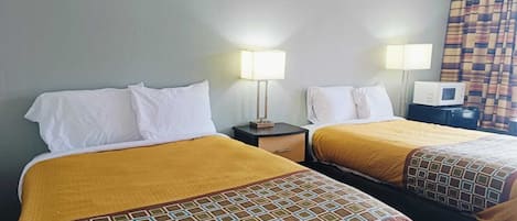 Room, Non Smoking (2 Full Beds) | Desk, free WiFi, bed sheets