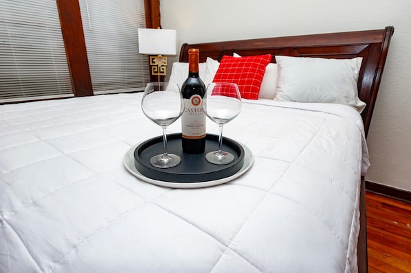 1 habitación, internet y ropa de cama