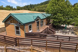 Basic Cabin | Terrace/patio