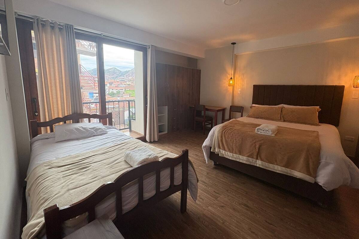 Double Room, Balcony, Courtyard View