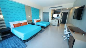 Standard Double Room | In-room safe, desk, laptop workspace, iron/ironing board
