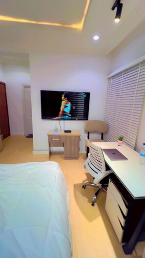 1 室のベッドルーム、WiFi、ベッドシーツ