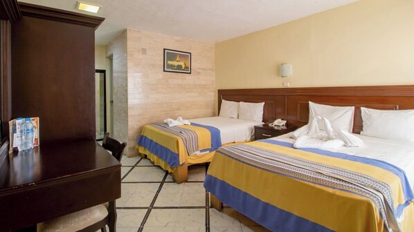 Free WiFi, bed sheets