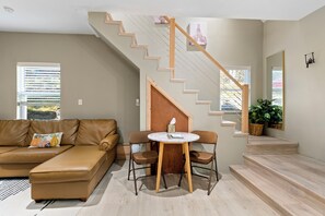 Economy Apartment, City View | Living area