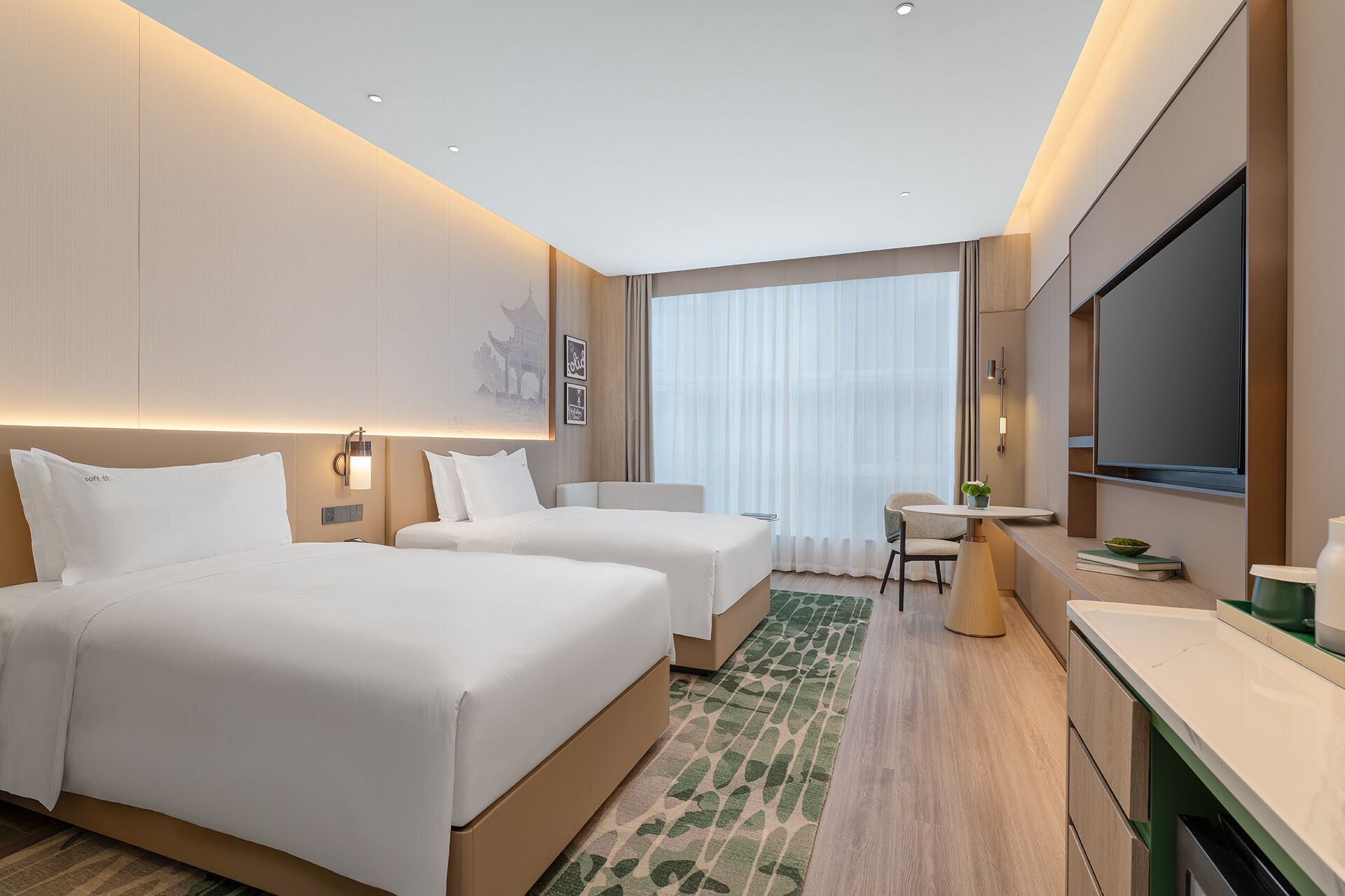 Premium Room, 2 Double Beds